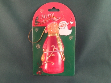 B/O LED BEAR W/SCRAFT ORNAMENT