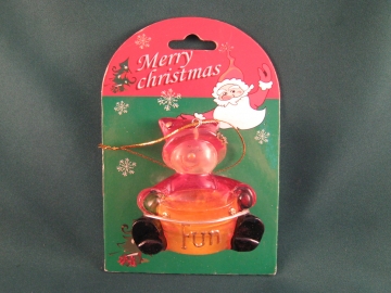 B/O LED SNOWMAN W/FUN GIFT