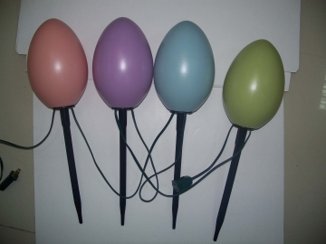 7" UL 4L EGG PATH LIGHTS
