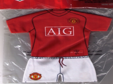 Mini team sports wear car window  decoration