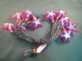 UL 10L MULTI-COLOR PATRIOTIC STAR LIGHT SET